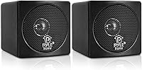 Pyle Home PCB3BK 3-Inch 100W Mini Cube Bookshelf Speakers — image 1