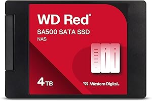 Western Digital 4TB WD Red SA500 NAS SSD