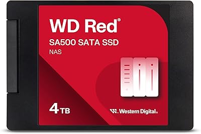 Western Digital 4TB WD Red SA500 NAS SSD