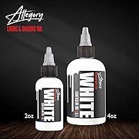 Allegory Tattoo Ink – White 4oz — image 3