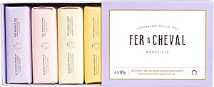 Fer à Cheval Gentle Perfumed Soaps Gift Set, 4x125g Review