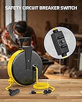 DEWENWILS 30 Ft Retractable Extension Cord Reel — image 7