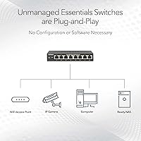 NETGEAR GS308PP 8-Port PoE+ Gigabit Ethernet Switch — image 3