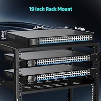 NICGIGA GS4802P 48-Port Gigabit PoE+ Switch — image 4