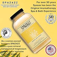 Spazazz Spa and Bath Crystals Lime Coconut 22 Ounce — image 6