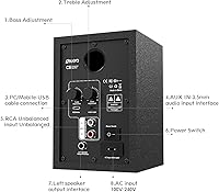 OHAYO C6-Black 60W Computer Speakers — image 7