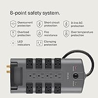 Belkin Surge Protector Power Strip BP11223008 — image 3