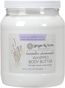 Ginger Lily Farms Whipped Body Butter Lavender Chamomile 59oz Review