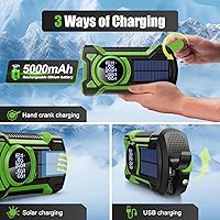 UMUTOO EM03 Emergency Radio 5000mAh — image 6