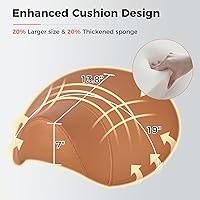 BEWISHOME Rolling Saddle Stool — image 5