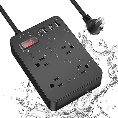 Jgstkcity Outdoor Power Strip EX-104N-U