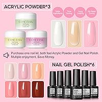 COSCELIA Acrylic Nail Kit with Drill and UV Lamp — image 4