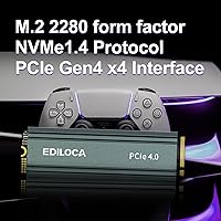 Ediloca 2TB M.2 NVMe SSD with Heatsink — image 2