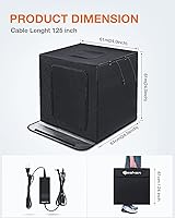 Yesker 24x24x24 inch Photo Light Box — image 7