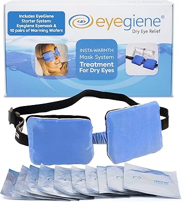 EYEGIENE Self Heating Eye Mask with 10 Warming Wafers
