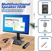 Cykvis 3-in-1 USB Computer Speaker with Microphone — image 2
