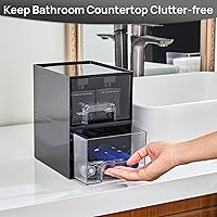 Vtopmart Black Small Stackable Storage Drawers — image 6