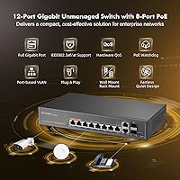 MokerLink 12 Port Gigabit PoE Switch — image 2