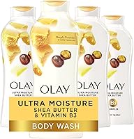Olay Ultra Moisture Shea Butter Body Wash 22 Fl Oz (Pack of 4) — image 1