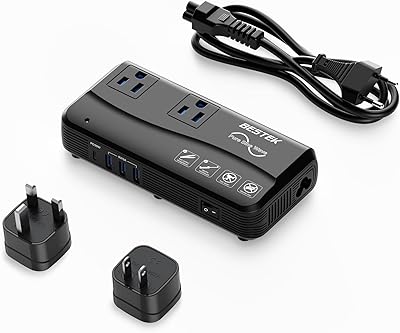 BESTEK 600W Pure Sine Wave Voltage Converter