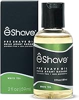 eShave Pre Shave Oil for Men - Calming White Tea 2 oz — image 1