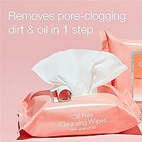 Neutrogena Oil-Free Facial Cleansing Wipes Pink Grapefruit, 25 Count — image 4
