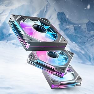 AsiaHorse AMICI-5GT RGB PC Fans Review