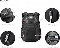 Swissdigital Design Men's Laptop Backpack J14-BR — image 3