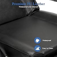 BarberPub Adjustable Tattoo Chair 72″ Black — image 3