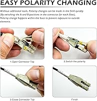 Yutianhome 100ft Uniboot OM3 Fiber Optic Cable — image 6