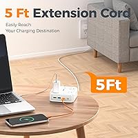 TESSAN TS-PS07US00 Surge Protector Power Strip — image 5