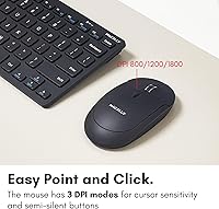 Macally Small Wireless Keyboard and Mouse Combo — image 5