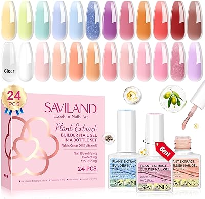 SAVILAND Builder Nail Gel 24 Colors