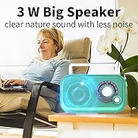 Yewrich Portable AM/FM Radio with Bluetooth — image 4