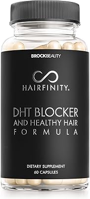 Hairfinity DHT Blocker and Healthy Hair Formula - 60 Veggie Capsules