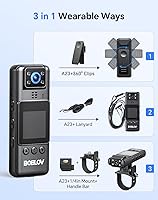 BOBLOV A23 Body Camera 128GB — image 3