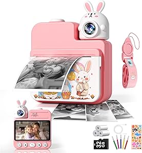 Hittymoon JD-30 Kids Camera Instant Print
