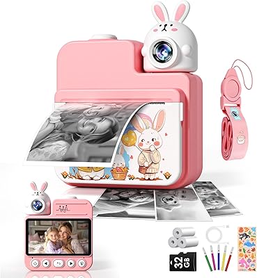 Hittymoon JD-30 Kids Camera Instant Print