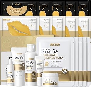 LAIKOU Korean Skin Care Set Review