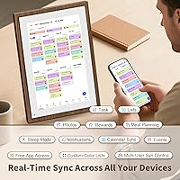 Canupdog 10.1 Inch Digital Calendar Chore Chart — image 3