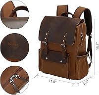 Modoker Waxed Canvas Backpack 15.6 Inch — image 6