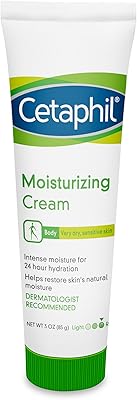 Cetaphil Fragrance Free Moisturizing Cream 3oz (Pack of 3)