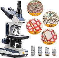 SWIFT Trinocular Compound Microscope SW350T 40X-2500X Magnification — image 5