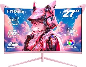 FYHXele 27-inch Curved Gaming Monitor 165Hz Review