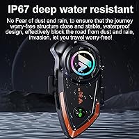 Khptop Y80 Bluetooth Motorcycle Helmet Intercom Headset — image 5