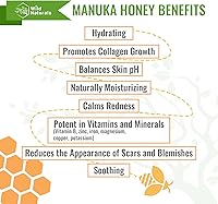Wild Naturals Manuka Honey Shampoo 8oz — image 3