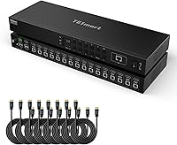 TESmart 16 Ports HDMI KVM Switch 4K@30Hz — image 1