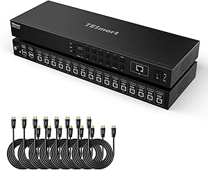 TESmart 16 Ports HDMI KVM Switch 4K@30Hz Review