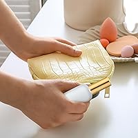 Roshtia 30 Pcs 3.4 oz Gold Glass Spray Bottles — image 5