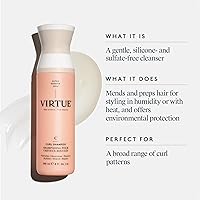 Virtue Curl Sulfate Free Shampoo 12.31oz — image 2